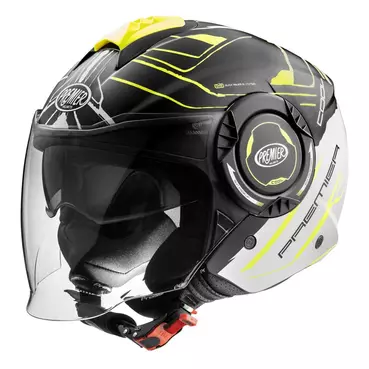 Premier Cool Nt Y 8 Bm Мотошлем Yellow Желтый