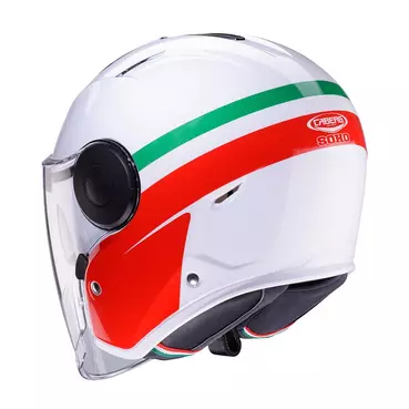 Caberg Soho Zephyr Мотошлем White Red Green Белый