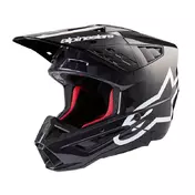 Alpinestars Sm5 2206 Corp Мотошлем Black Черный