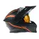 Amoq Ballast Мотошлем Black Orange Matt Оранжевый