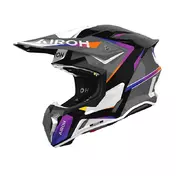 Airoh Twist 3 Hustle Мотошлем Glossy Черный