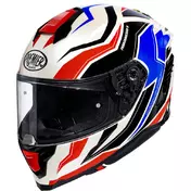 Premier Hyper Rw 13 Мотошлем Red Blue Белый