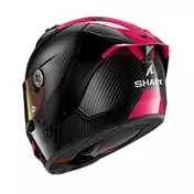 Shark Aeron Carbon Skin Мотошлем Black Pink Розовый