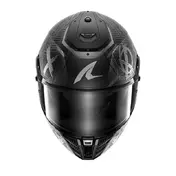 Shark Spartan Rs Carbon Shiever Mat Мотошлем Silver Серый