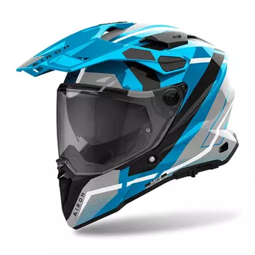 Airoh Commander 2 Mavick Мотошлем Cerulean Blue Синий