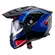 Caberg Tanami Scram Мотошлем Blue Red Синий