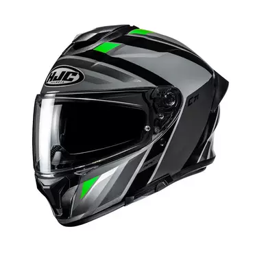 Hjc C71 Faber Мотошлем Green Зеленый