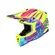 Acerbis Linear 2206 Мотошлем Yellow Purple Желтый