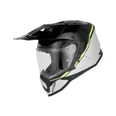 Acerbis Assault Мотошлем Black Yellow Matt Желтый