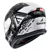 Shark Skwal I3 Hellcat Мотошлем Black Chrome Silver Серый