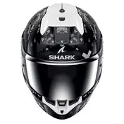 Shark Skwal I3 Hellcat Мотошлем Black Chrome Silver Серый