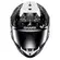 Shark Skwal I3 Hellcat Мотошлем Black Chrome Silver Серый