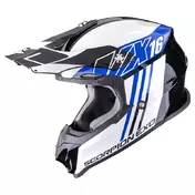 Scorpion Vx-16 Evo Air Lignes Мотошлем Blue Синий