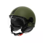 Momodesign Fgtr Classic 2206 Mono Мотошлем Green Matt Зеленый