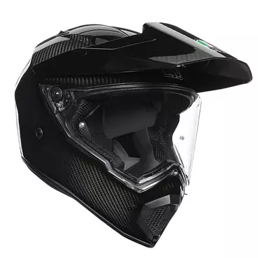 Agv Ax9 E2206 Carbon Mono Мотошлем Glossy Черный