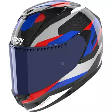 Nolan X-904 Ultra Carbon Calibro Мотошлем Blue Black Синий