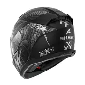 Shark D-skwal 3 Shiever Mat Мотошлем Anthracite Черный