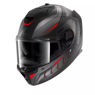 Shark Spartan Gt Pro Carbon Mekarium Mat Red Черный