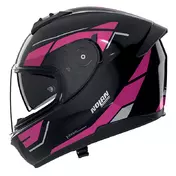 Nolan N60.6 Sincrono Мотошлем Black Fuchsia Розовый