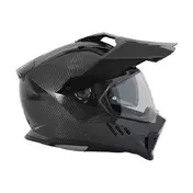 Simpson Xcursion Carbon Мотошлем Black Черный