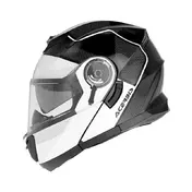 Acerbis Serel 2206 Modular Мотошлем Black White Белый