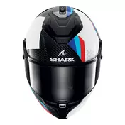 Shark Spartan Gt Pro Dokhta Carbon White Blue Синий