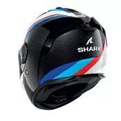 Shark Spartan Gt Pro Dokhta Carbon White Blue Синий