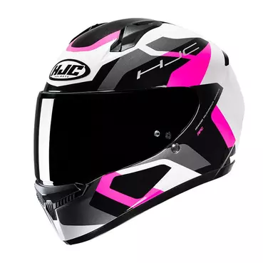 Hjc C10 Tins Мотошлем Pink Grey Розовый