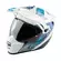 Klim Krios Pro Spectrum Мотошлем White Blue Белый