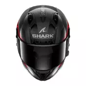 Shark Aeron Gp Fim2 Motogp Мотошлем Anthracite Red Серый