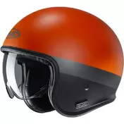 Hjc V30 Perot Мотошлем Orange Black Оранжевый