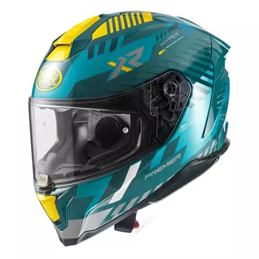 Premier Hyper 22.06 Xr 21 Мотошлем Blue Синий