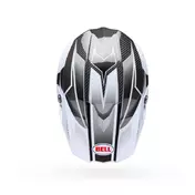 Bell Moto-10 Spherical Grid Мотошлем White Black Белый