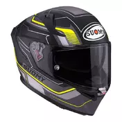 Suomy Speedstar 2 Visual Мотошлем Yellow Matt Желтый