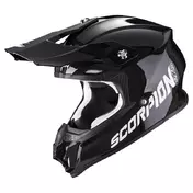 Scorpion Vx-16 Evo Air Solid Мотошлем Black Черный
