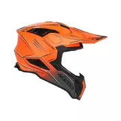 Acerbis Airstrike-x Мотошлем Orange Grey Оранжевый