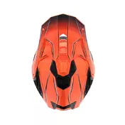 Acerbis Airstrike-x Мотошлем Orange Grey Оранжевый