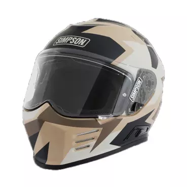 Simpson Venom 22.06 Мотошлем Camo Brown Коричневый