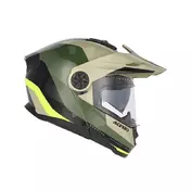 Acerbis Rider Modular Мотошлем Green Brown Зеленый