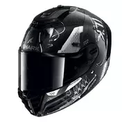 Shark Spartan Rs Carbon Xbot Мотошлем Silver Серый