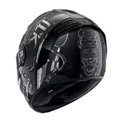 Shark Spartan Rs Carbon Xbot Мотошлем Silver Серый