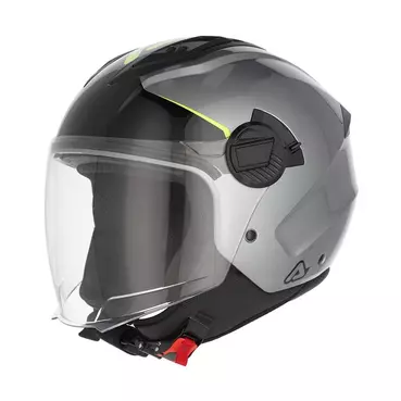 Acerbis Jet Levante Мотошлем Grey Yellow Желтый