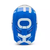 Fox V1 Shield Мотошлем Blue Синий