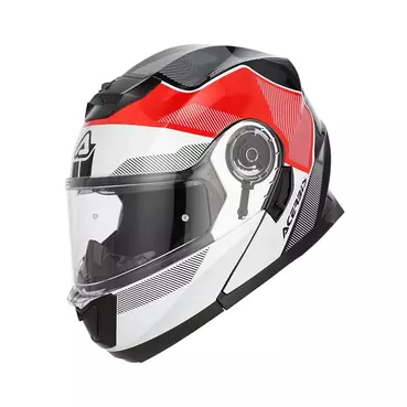 Acerbis Serel 2206 Modular Мотошлем White Red Красный
