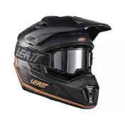 Leatt Adv 7.5 Мотошлем Kit Black Bronze Черный