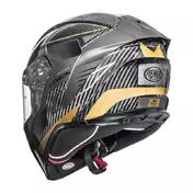 Premier Hyper Carbon 22.06 Tk 19 Мотошлем Gold Золотистый