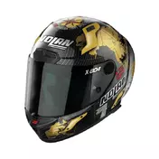 Nolan X-804 Rs Ultra Carbon Replica Checa Gold Золотистый