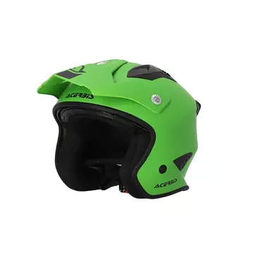 Acerbis Jet Aria 2206 Мотошлем Green Зеленый