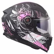 Ls2 Ff811 Vector 2 Darflo Мотошлем Black Pink Matt Розовый