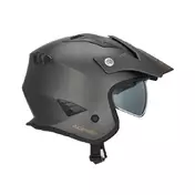 Acerbis Jet Aria 2206 Metallic Мотошлем Dark Grey Серый